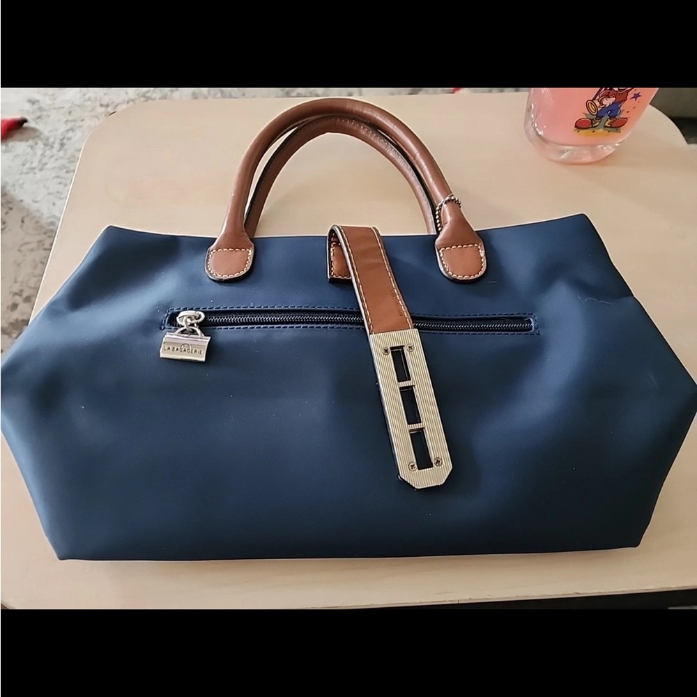 LA BAGAGERIE Navy Handbag